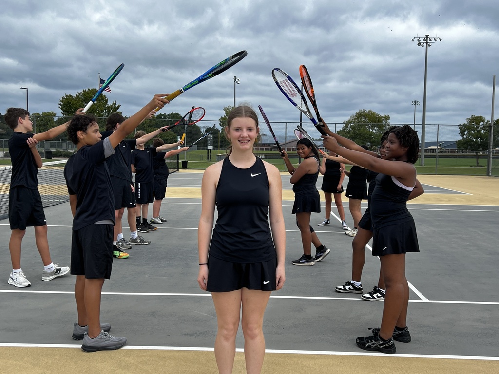 Kindle Tessanne Claxton Middle School 8th Grade Tennis Player