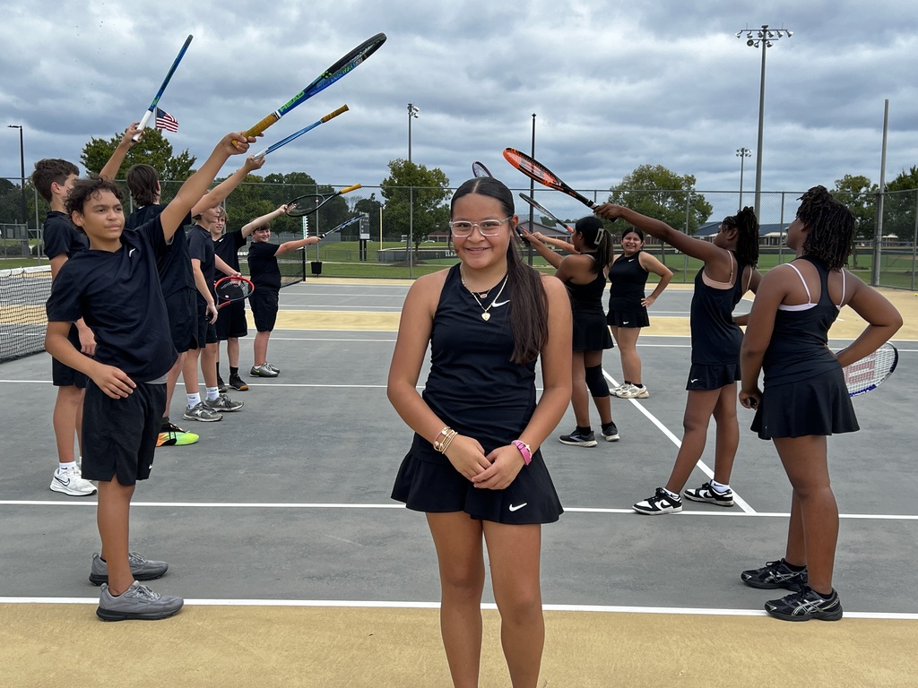 Sophia Dominguez Claxton Middle School 8th Grade Tennis Player