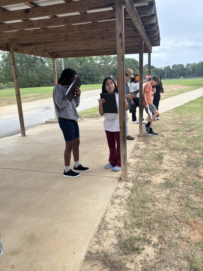 8th graders at Claxton Middle School completed standards-based review stations to prepare for their upcoming Social Studies benchmark!