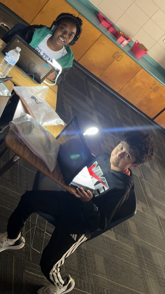 🔦✨ It’s FLASHLIGHT FRIDAY at CES! ✨🔦  Lights, camera, learning! 📚💡 Mrs. Kennedy’s 4th-grade ESOL students are shining bright as they learn, explore, and build their skills through the Flashlight 360 program! 🐯💛🖤  This engaging program helps our students strengthen their English language skills, grow in confidence, improve communication, and become stronger learners every day.  We love seeing our Tigers work hard, challenge themselves, and make progress one step at a time! Keep shining bright, Tigers! 🌟  #FlashlightFriday #ClaxtonTigers #CESProud #SuccessUnderConstruction #PardonOurProgress