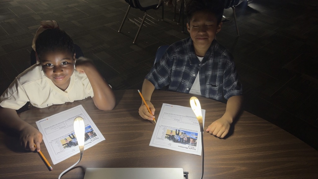 🔦✨ It’s FLASHLIGHT FRIDAY at CES! ✨🔦 Lights, camera, learning! 📚💡 Mrs. Kennedy’s 4th-grade ESOL students are shining bright as they learn, explore, and build their skills through the Flashlight 360 program! 🐯💛🖤 This engaging program helps our students strengthen their English language skills, grow in confidence, improve communication, and become stronger learners every day. We love seeing our Tigers work hard, challenge themselves, and make progress one step at a time! Keep shining bright, Tigers! 🌟 #FlashlightFriday #ClaxtonTigers #CESProud #SuccessUnderConstruction #PardonOurProgress