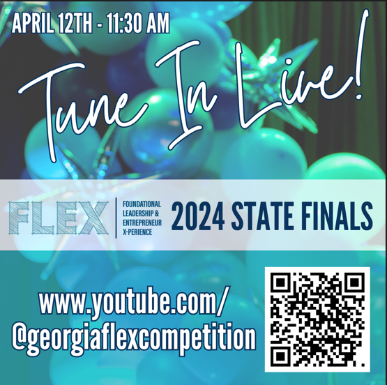 CHS’s own FLEX winner, Morelia Ramos, will be competing in the state FLEX Finals on Friday, April 12. The competition will be a little different from last year and will be divided into two portions. The first portion will be from 11:30am-12:30 pm. Morelia will present a 1-2 minute elevator speech sometime during this timeframe. The judges will also have a private interview with her at 9:30 am regarding her business. From the elevator speech and interview, the judges will select the top 3 businesses. Only the top 3 businesses will give their full presentation (similar to last year) at 1:30 pm and can be viewed live as well. If you would like to see all the businesses’ elevator speeches, they will be available on livestream at www.youtube.com/@georgiaflexcompetition from 11:30am-12:30pm. We will update this post if Morelia makes it to the final round. We’re so proud of Morelia and can’t wait to watch her exhibit her #TigerPride during her elevator speech. #TheDEN #FLEX