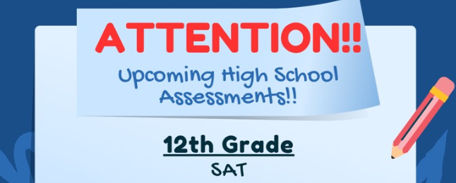 SAT announcement flyer