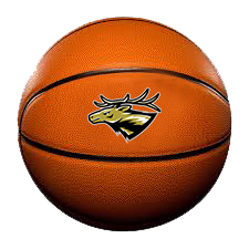 elk mascot on basketball image