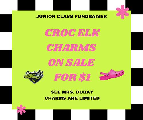 Croc Charm Elks for sale image