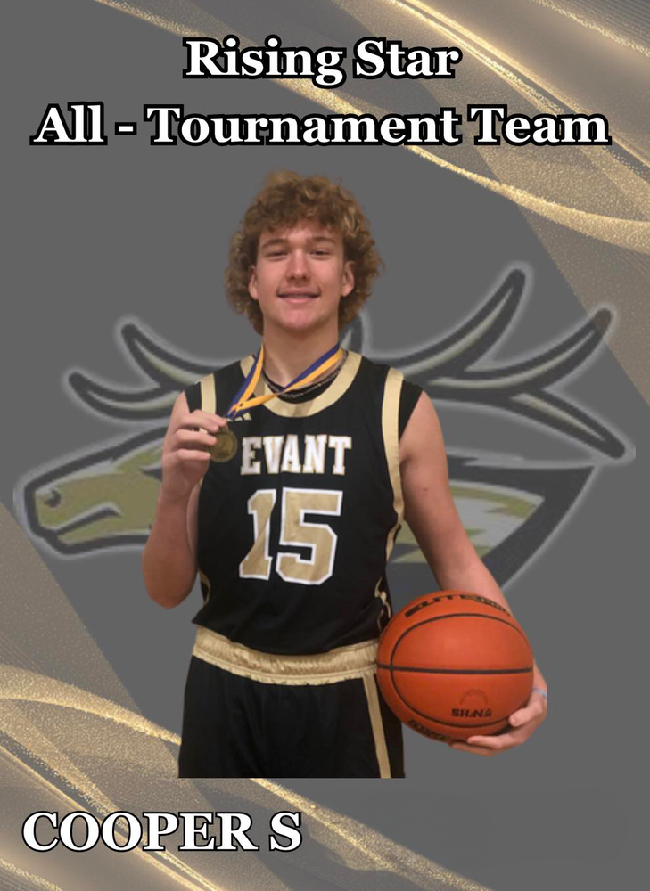 Cooper S named to Rising Star All Tournament Team (basketball photo)