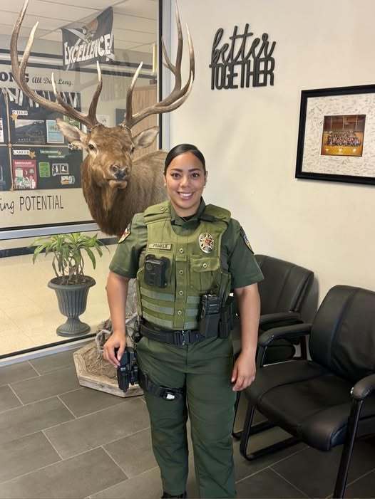 Deputy Franklin, image in foyer