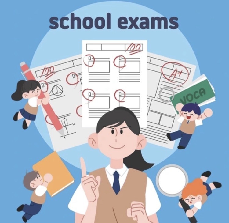 school exam clip art