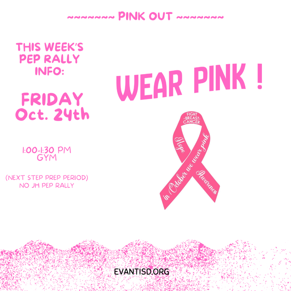 Pep Rally information