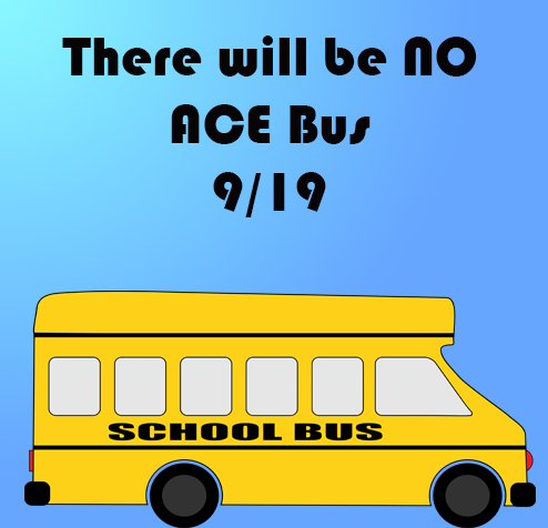 No ACE Bus 9/19