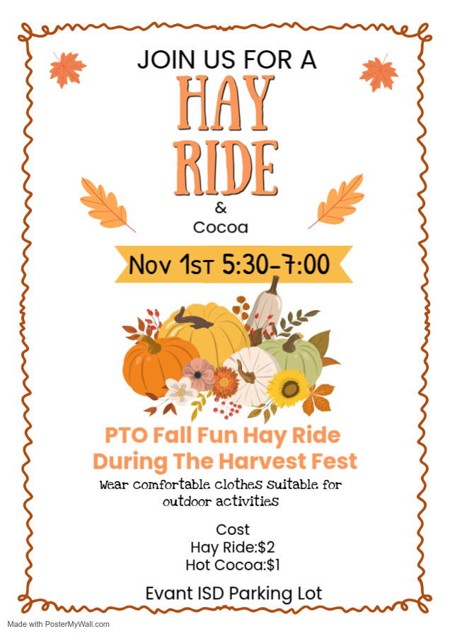PTO Fall Hay Ride