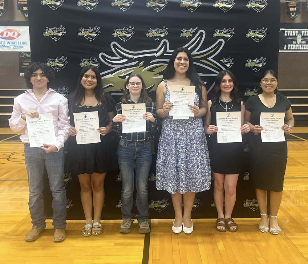 National Honor Society induction, group image of new inductees 2026