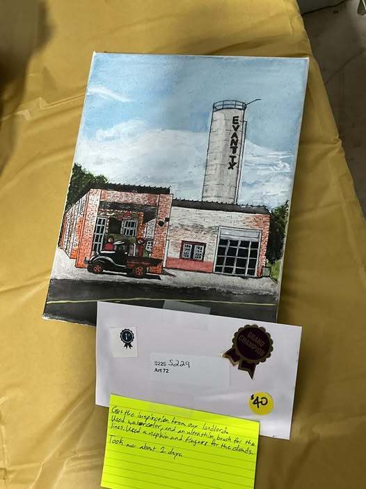 Acrylic Painting by Cash S