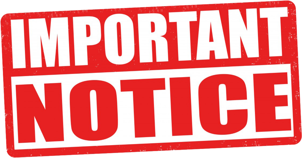 Important information regarding Act 44. See details for more information.