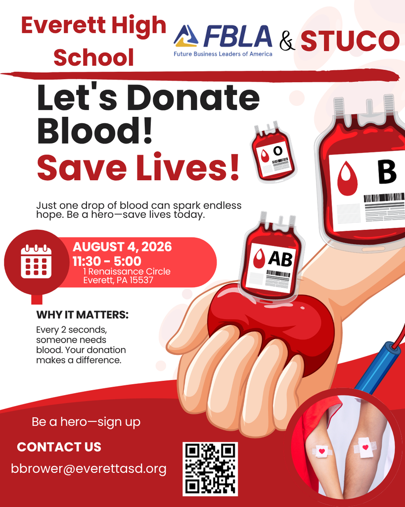 Blood Drive Flyer