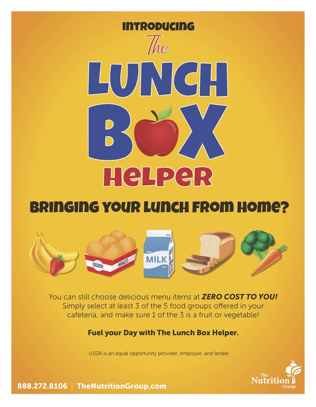 Bringing a packed lunch? You can still take advantage of the free lunches our school provides!