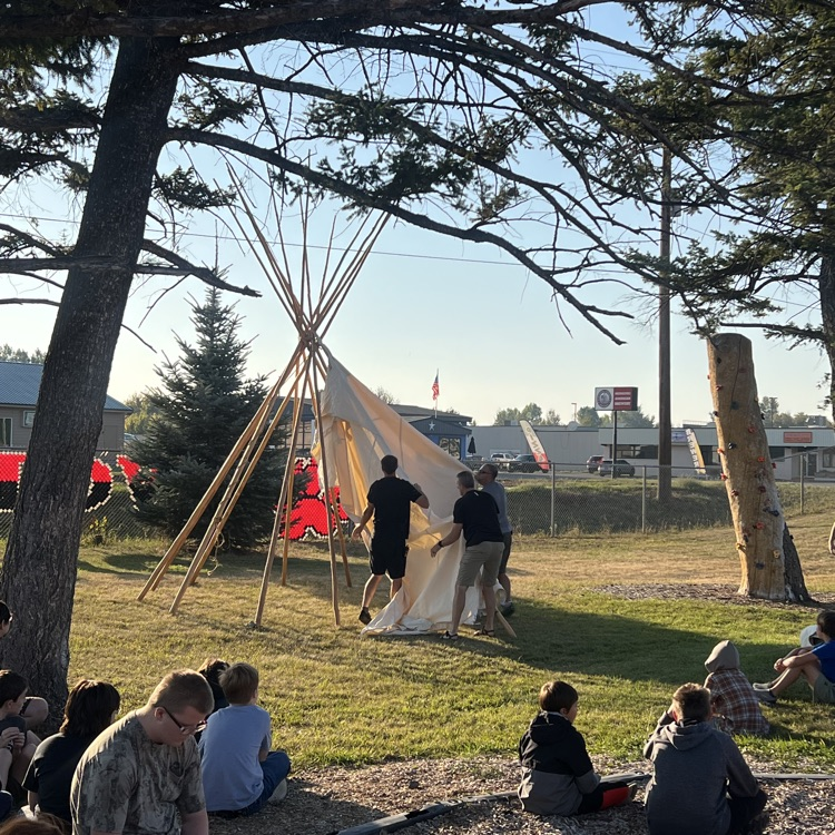 tipi set up