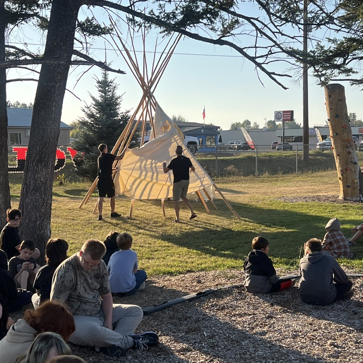 tipi set up