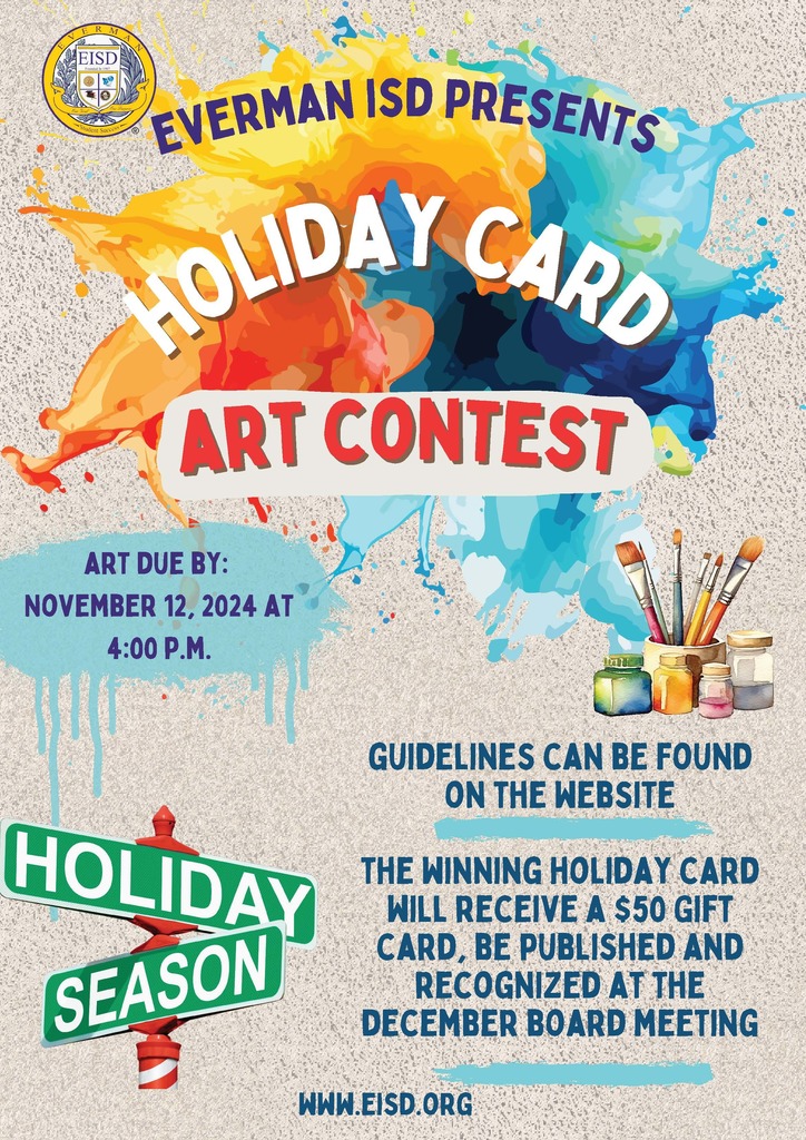 Holiday Greeting Card Flyer English