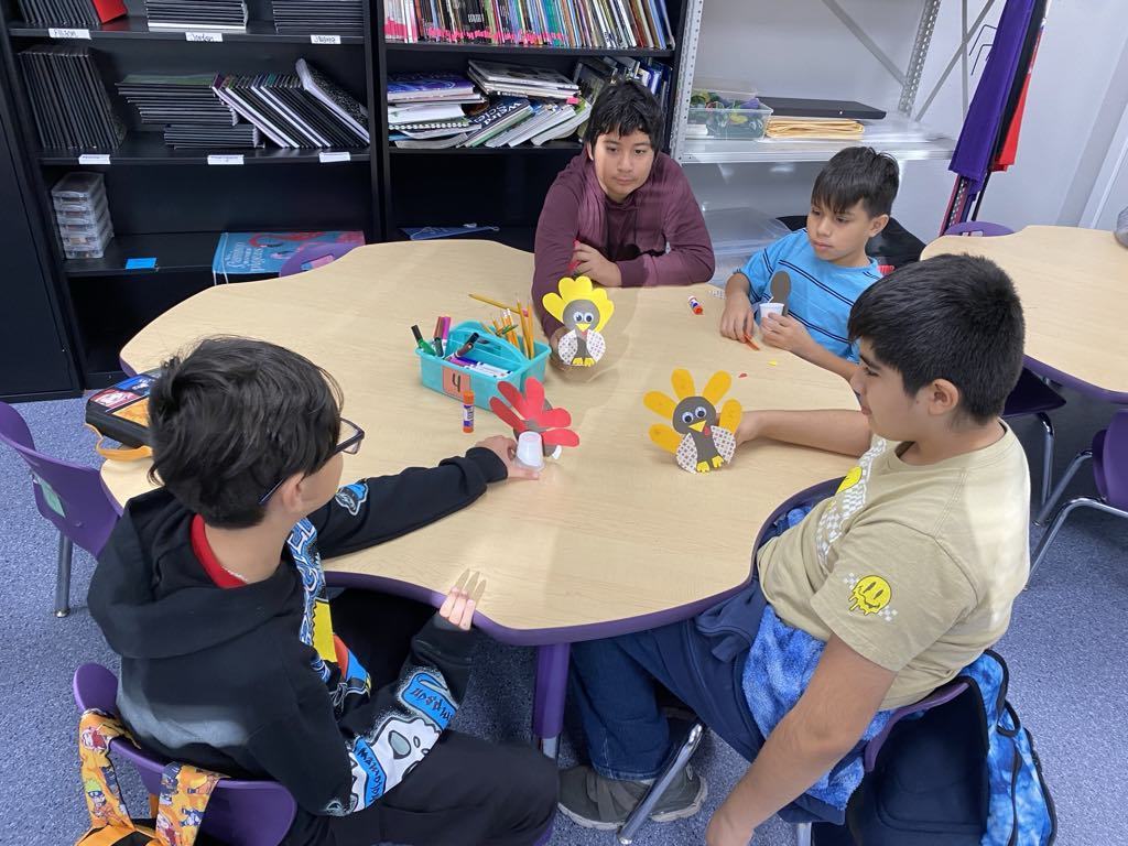 Art Club was all about the Turkey last week!