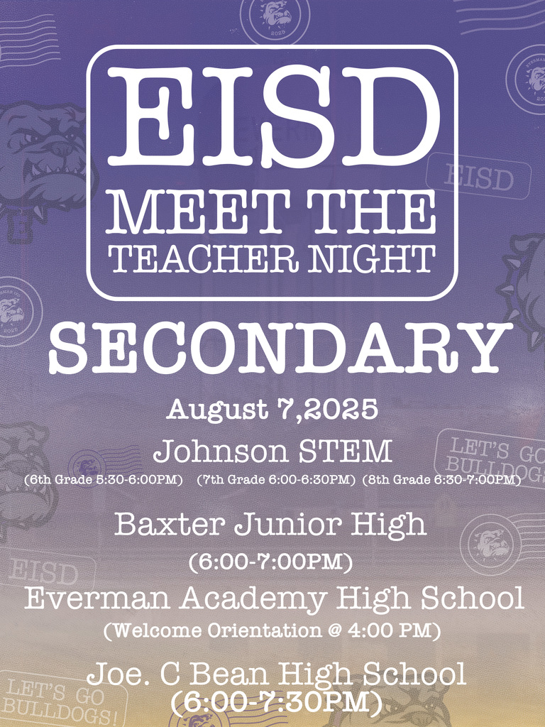 Everman ISD+MeetTheTeacher2