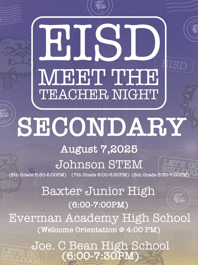 Everman ISD+MeetTheTeacher