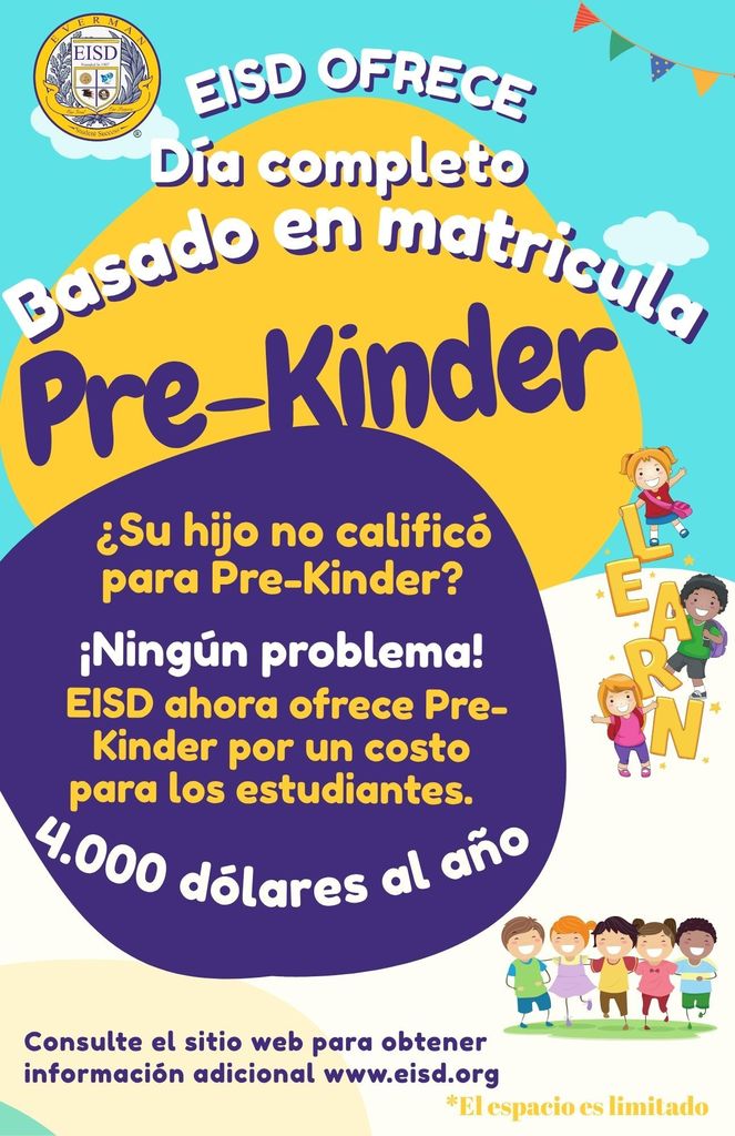 Tuition Based Pre-K Spanish