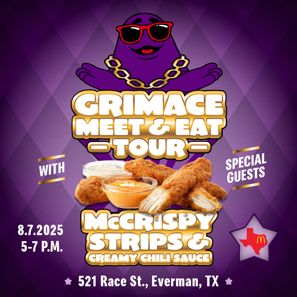 📍 Location: McDonald's 521 S. Race St 📅 Date: August 7, 2025 ⏰ Time: 5-7pm