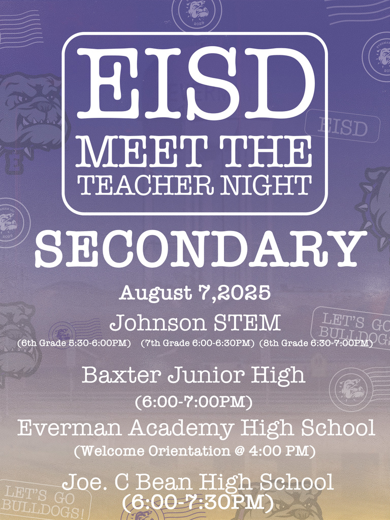 Everman ISD+MeetTheTeacher2