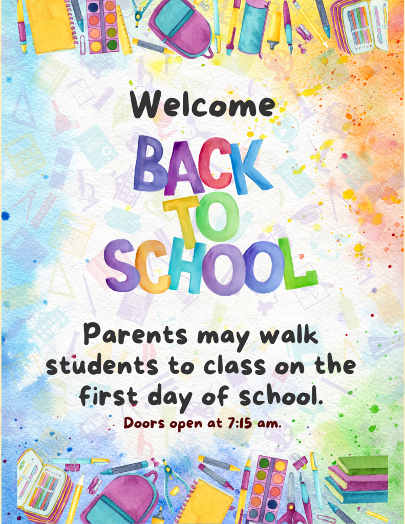 Welcome Back To School Flyer