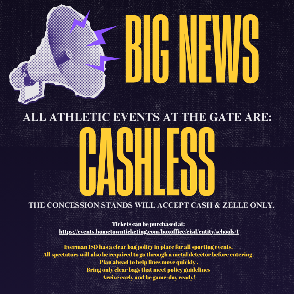 Cashless athletic events English