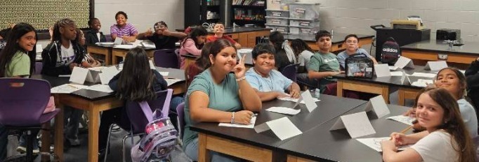 Instructor Carpenter's 6th Grade Students!
