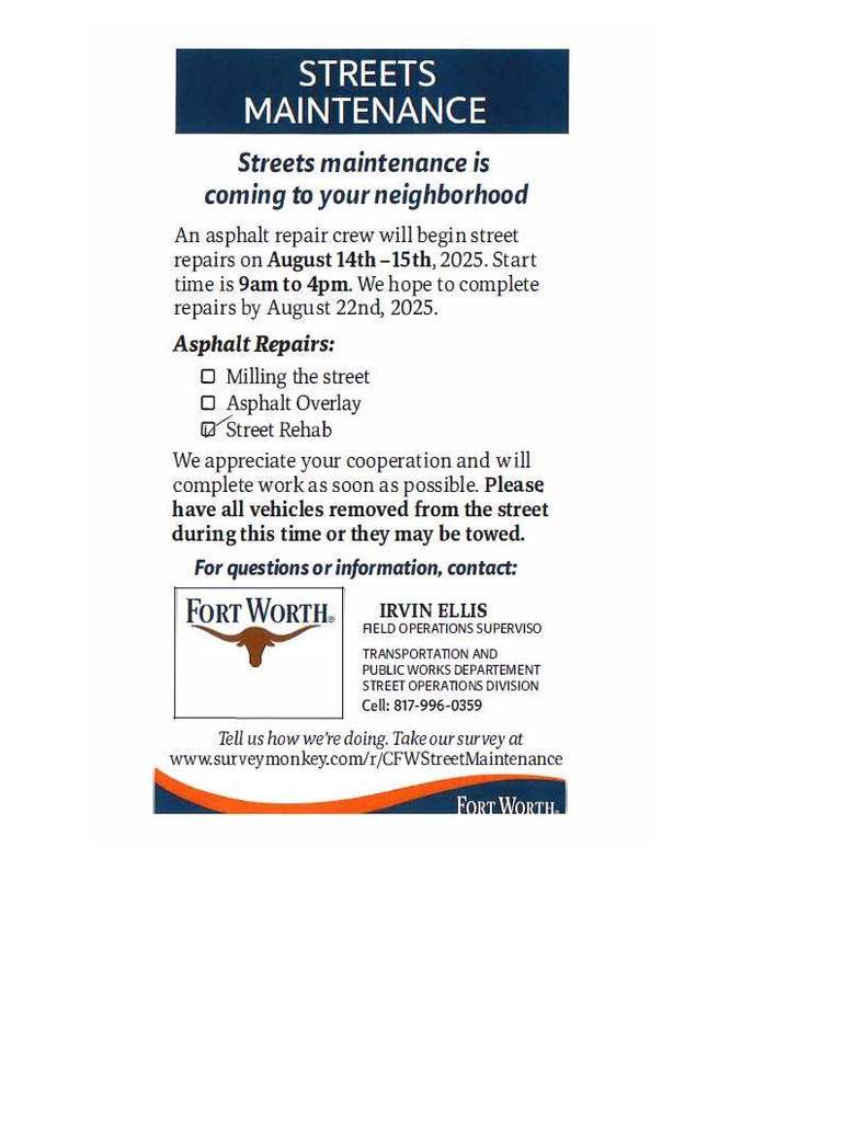 Street Maintenance