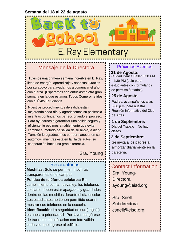 Newsletter-Spanish
