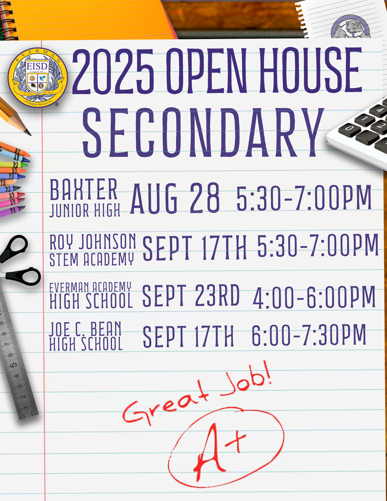 Everman ISD+Grandparents/OpenHouse