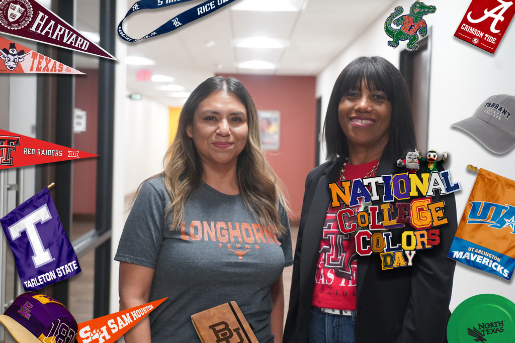 Everman ISD+NationalCollegeColorsDay