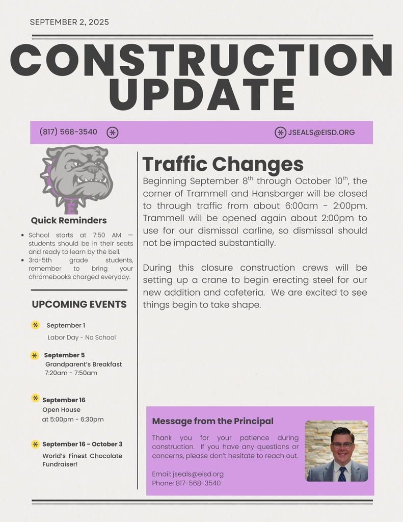 Construction Update