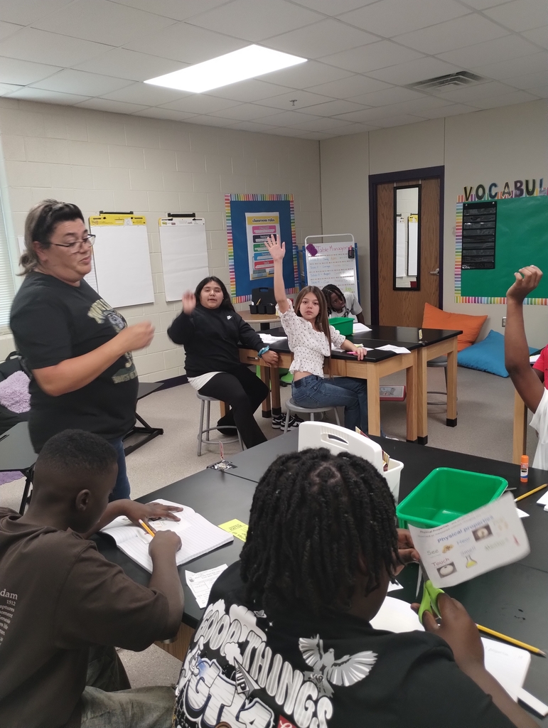 5th grade Science in action