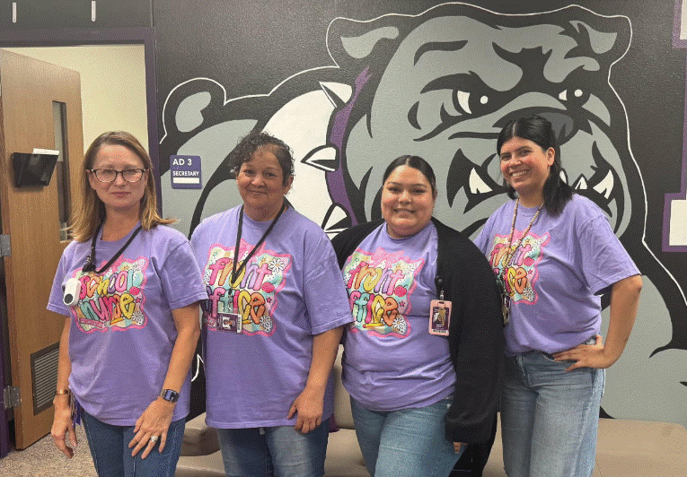 Nurse Curtis, Mrs. Hicks, Mrs. Davila, Ms. Mier