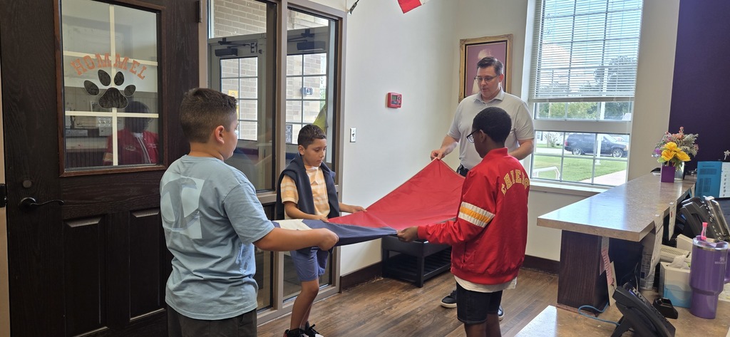 The Hommel Honor Guard is working hard to learn about our nations history and long-standing traditions while developing their leadership skills. 