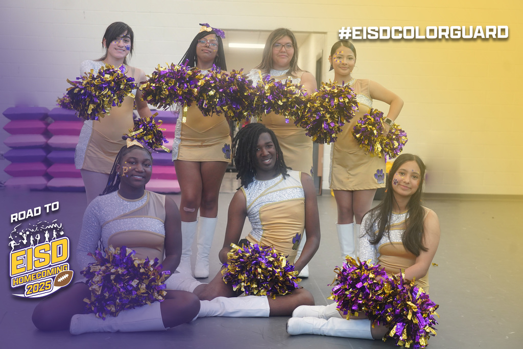 Everman ISD+RoadtoHomecomingColorGuard5