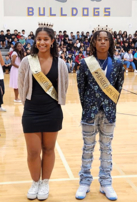 Homecoming King and Queen - 8th Grade