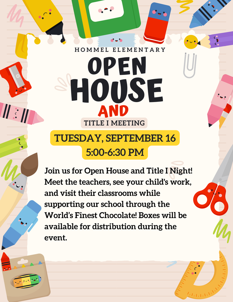 open house 5:00 to 6:30
