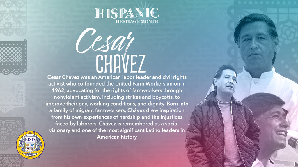 Everman ISD+HispanicHeritageMonthCesar