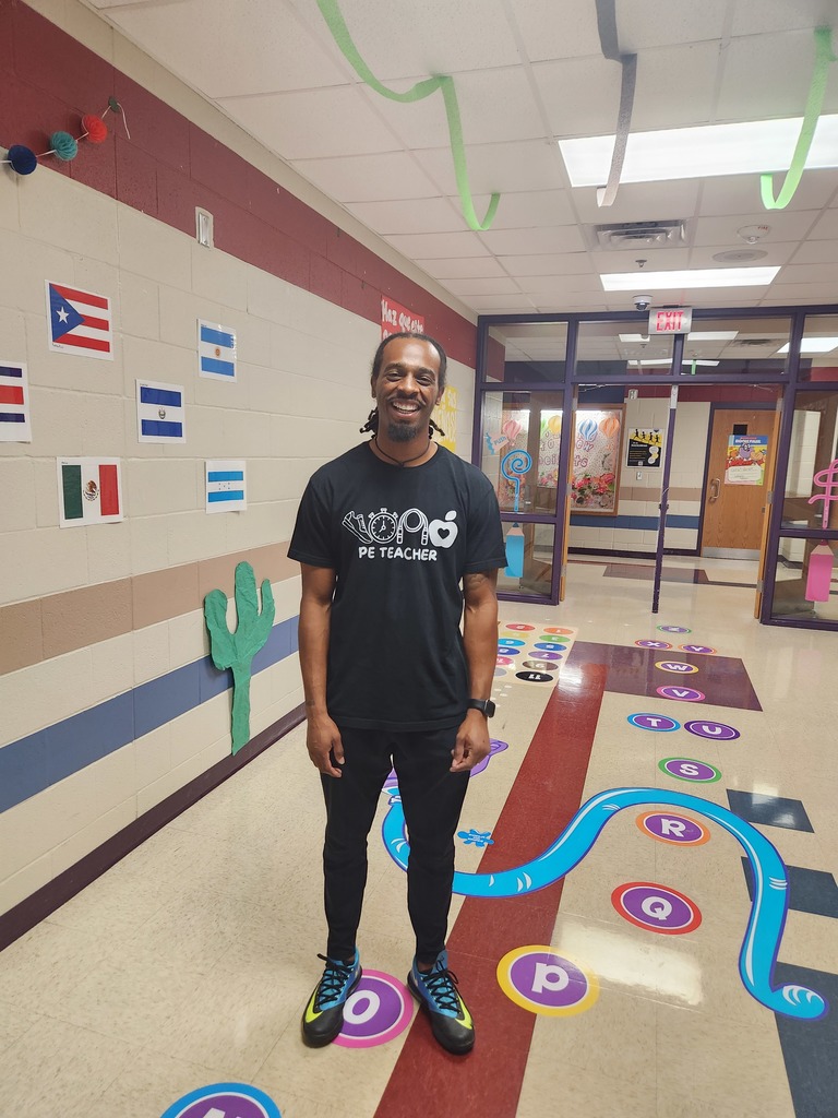 Staff and students showcasing thier favorite tshirt!!