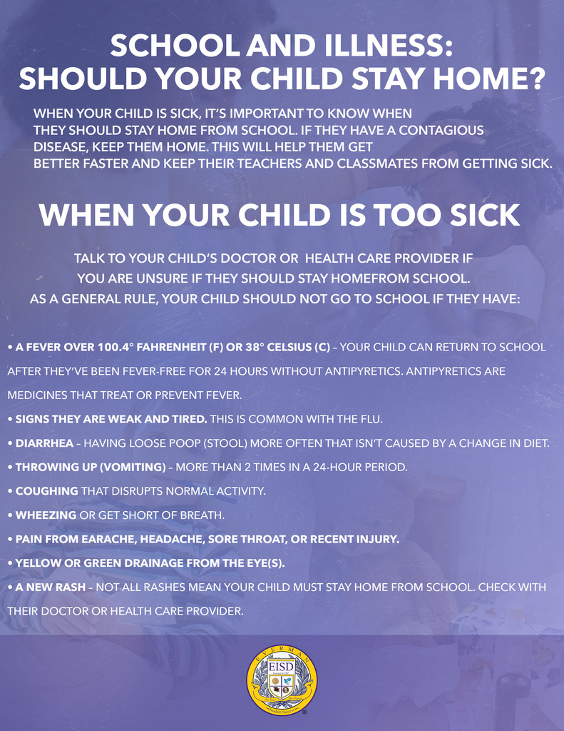 When Your Child IS too sick for School.