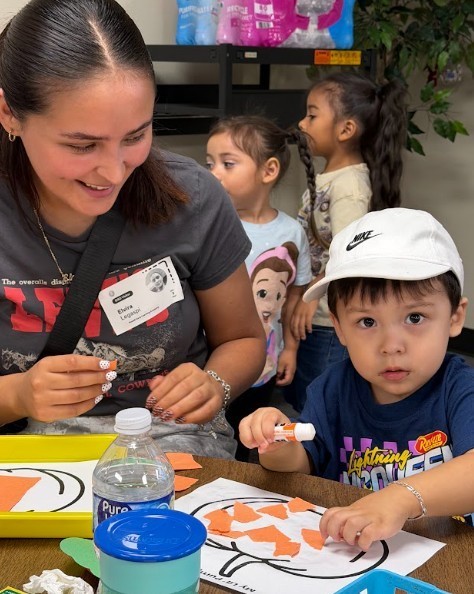 Families at Toddler Time on October 3, 2025