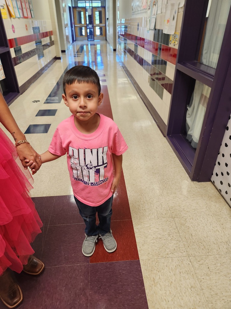 student wearing pink 5