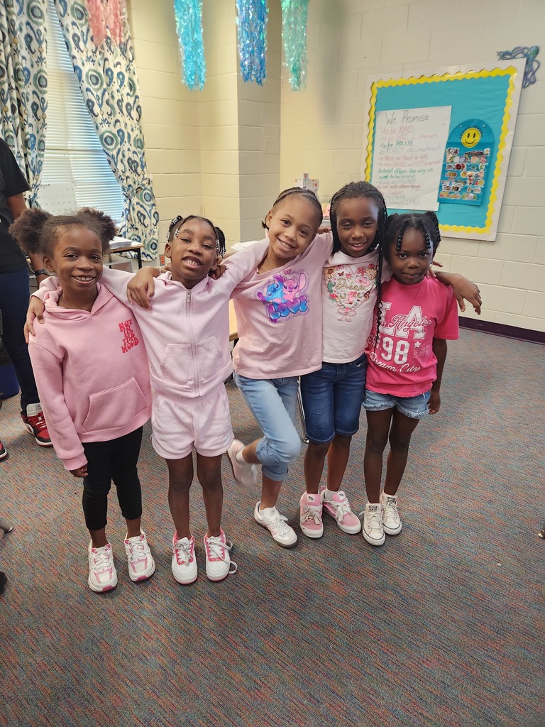 students wearing pink 4