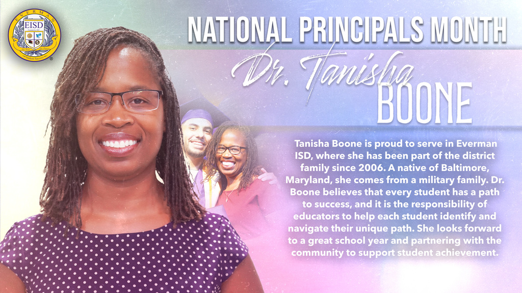 Everman ISD+NationalPrincipalsMonthBoone